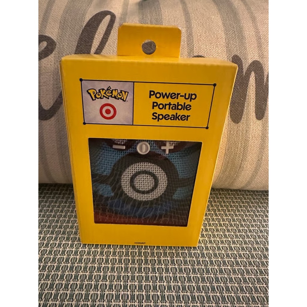 Pokémon x Target Dive Ball Power-up Portable Speaker NEW SEALED IN HAND